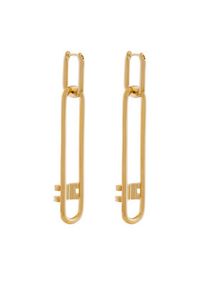 Elisabetta Franchi Kolczyki OR-10A-52E2-V250 Złoty. Materiał: metalowe. Kolor: złoty