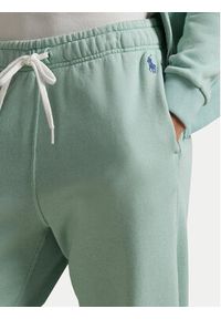 Polo Ralph Lauren Spodnie dresowe 211935585017 Zielony Regular Fit. Kolor: zielony. Materiał: bawełna #5