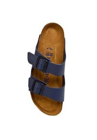 Birkenstock Klapki Arizona 051063 Niebieski. Kolor: niebieski. Materiał: skóra #5