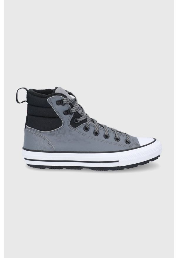 Converse Trampki kolor szary. Nosek buta: okrągły. Zapięcie: sznurówki. Kolor: szary. Materiał: guma