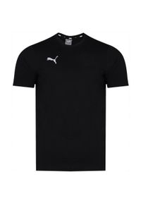 Puma - T-shirt Męski TeamGoal 23. Kolor: czarny. Sport: turystyka piesza