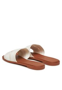 TOMMY HILFIGER - Tommy Hilfiger Klapki Webbing Mule FW0FW08421 Biały. Kolor: biały. Materiał: materiał #3