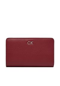 Calvin Klein Duży Portfel Damski Ck Daily Medium Bifold K60K612638 Czerwony. Kolor: czerwony. Materiał: skóra #1