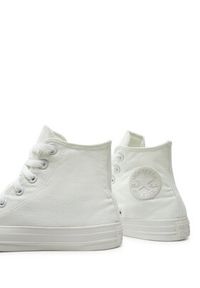 Converse Trampki Chuck Taylor All Star HI 1U646 W Biały. Kolor: biały. Materiał: materiał #6