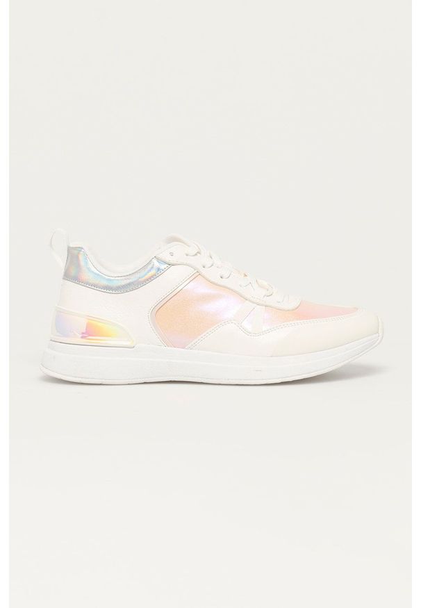 Aldo - Buty Boadda. Nosek buta: okrągły. Zapięcie: sznurówki. Kolor: biały. Materiał: guma