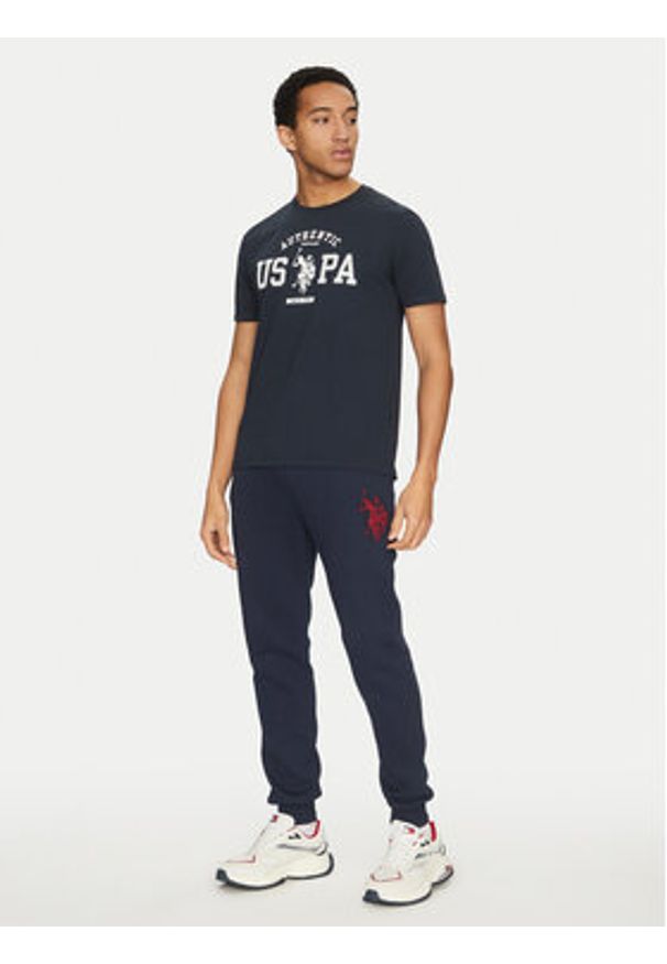 U.S. Polo Assn. Spodnie dresowe MUP2038 Granatowy Regular Fit. Kolor: niebieski. Materiał: bawełna
