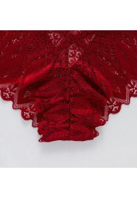 Intica - Majtki koronkowe ze strapsami eleganckie Herlaug. Kolor: biały. Materiał: koronka. Wzór: koronka #2