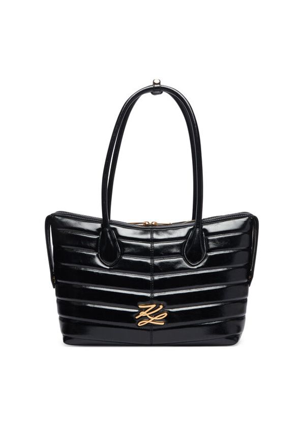 Karl Lagerfeld - KARL LAGERFELD Torebka B3W30046 Czarny. Kolor: czarny. Materiał: skórzane
