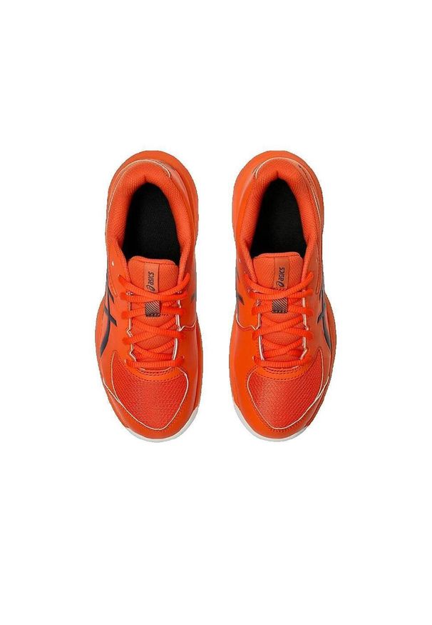 Buty do tenisa dla dzieci Asics Gel Game Gs. Kolor: czerwony. Materiał: materiał, syntetyk. Szerokość cholewki: normalna. Sport: tenis