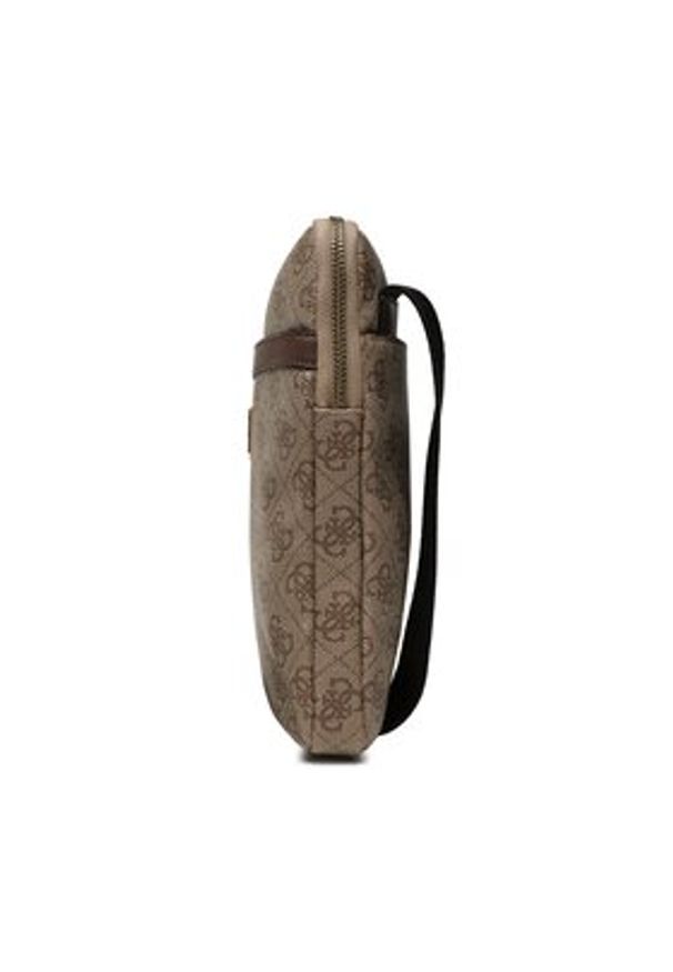 Guess Saszetka Vezzola Smart HMEVZL P2223 Beżowy. Kolor: beżowy. Materiał: skóra