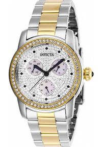 Zegarek Invicta Zegarek damski Invicta 28467 CYRKONIE srebrny. Kolor: srebrny #1