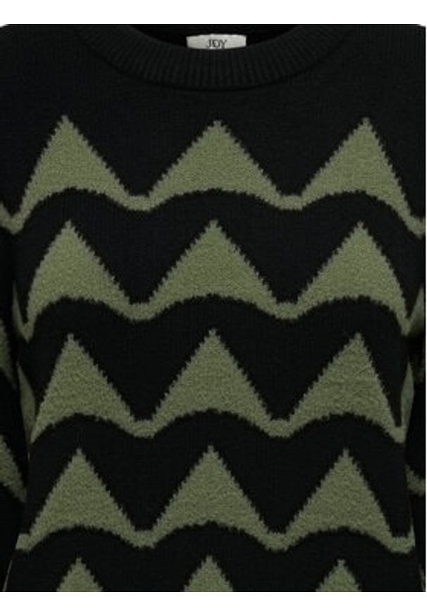 JDY Sweter Tina 15330567 Czarny Regular Fit. Kolor: czarny. Materiał: syntetyk