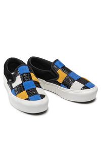 Vans Tenisówki Classic Slip-On P VN0A3JEZ1L21 Czarny. Zapięcie: bez zapięcia. Kolor: czarny. Materiał: zamsz, skóra #6