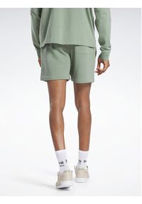 Reebok Szorty sportowe Classics Wardrobe Essentials Shorts H66172 Zielony. Kolor: zielony. Materiał: bawełna. Styl: sportowy #5