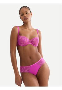 Triumph Biustonosz balkonetka Waves Of Glow 10226332 Różowy ciemny. Kolor: różowy. Materiał: syntetyk #3