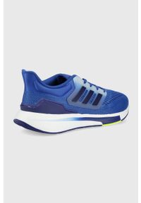 Adidas - adidas buty do biegania EQ21 Run GZ4059. Zapięcie: sznurówki. Kolor: niebieski. Materiał: guma, materiał. Szerokość cholewki: normalna. Sport: bieganie #4