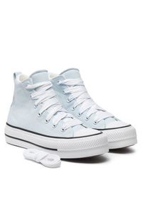 Converse Trampki Chuck Taylor All Star Padded Lift Platform A10452C Szary. Kolor: szary. Materiał: materiał. Obcas: na platformie