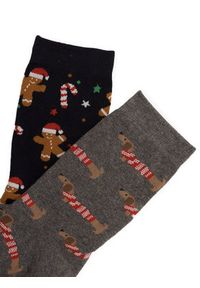 Lasocki Skarpety długie 2MB-002-AW23 (2-pack) Kolorowy. Materiał: materiał. Wzór: kolorowy #3