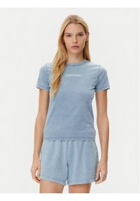 Guess Jeans T-Shirt W5GI41 KCTL1 Niebieski Regular Fit. Kolor: niebieski. Materiał: bawełna #1