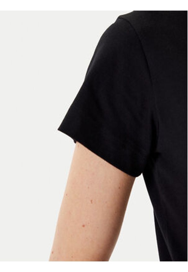 Pinko - PINKO T-Shirt Basico 100373 A2RE Czarny Regular Fit. Kolor: czarny. Materiał: bawełna