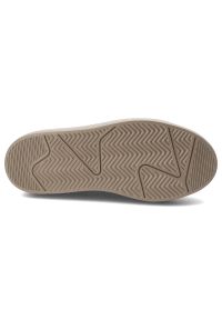 Sneakersy damskie Filippo, cholewka skóra naturalna zamszowa z perforacją sznurowanie klasyczne miękko wykończony kołnierz przy kostce, beżowe, DP750. Okazja: na co dzień, na spacer. Zapięcie: sznurówki. Kolor: beżowy. Materiał: skóra, zamsz. Szerokość cholewki: normalna. Styl: klasyczny #7