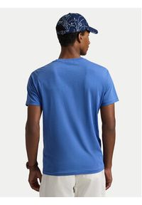 Polo Ralph Lauren T-Shirt 710958193001 Niebieski Regular Fit. Typ kołnierza: polo. Kolor: niebieski. Materiał: bawełna