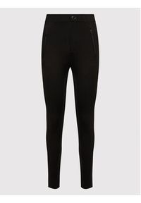 Guess Spodnie materiałowe Greta W2RB12 K8RN0 Czarny Slim Fit. Kolor: czarny. Materiał: wiskoza #3