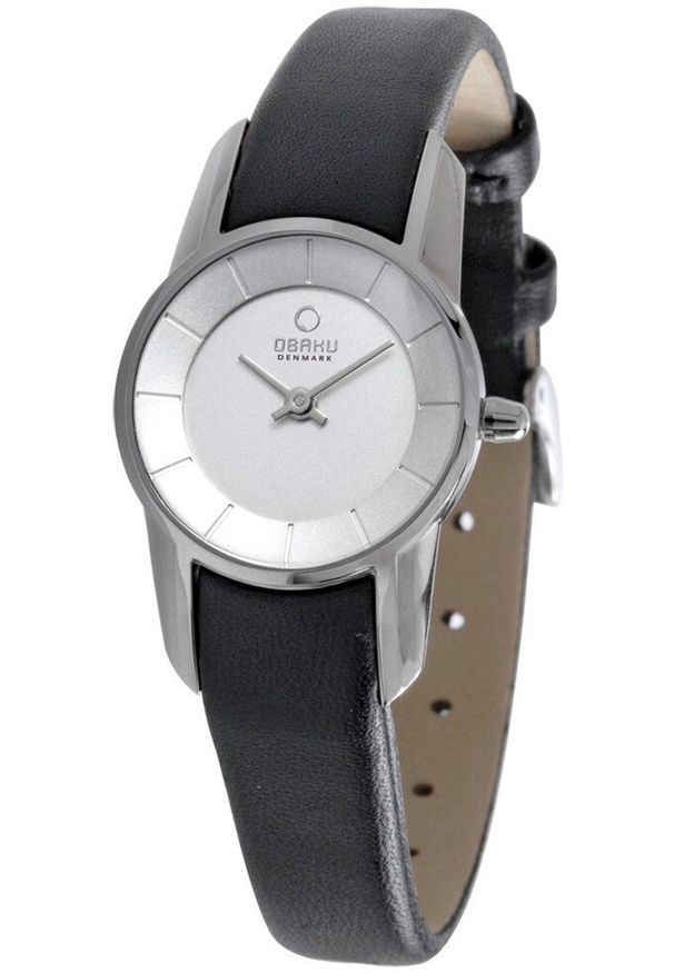 OBAKU - Zegarek damski Obaku Denmark V130LCIRB czarny. Kolor: czarny