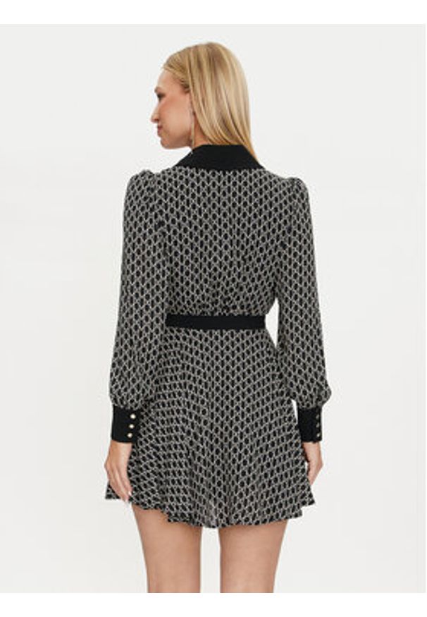 Marciano Guess Sukienka codzienna 4YGK35 7142A Czarny Regular Fit. Okazja: na co dzień. Kolor: czarny. Materiał: syntetyk. Typ sukienki: proste. Styl: casual