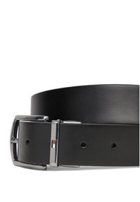 TOMMY HILFIGER - Tommy Hilfiger Pasek Męski Denton 3.5 Rev AM0AM13012 Granatowy. Kolor: niebieski. Materiał: skóra #4