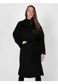 Silvian Heach Płaszcz | PGA22198CP | Kobieta | Czarny. Okazja: na co dzień. Kolor: czarny. Materiał: poliester, wełna. Styl: casual #5