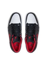 Nike Sneakersy Air Jordan 1 Low 553558 063 Czarny. Kolor: czarny. Materiał: skóra. Model: Nike Air Jordan #3