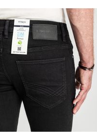 Męskie Spodnie Jeansowe Tom Tailor Troy Czarne Slim Fit 1021160 10270. Okazja: na spotkanie biznesowe, na randkę, na co dzień. Kolor: czarny. Wzór: gładki. Styl: klasyczny, biznesowy, casual, elegancki #4