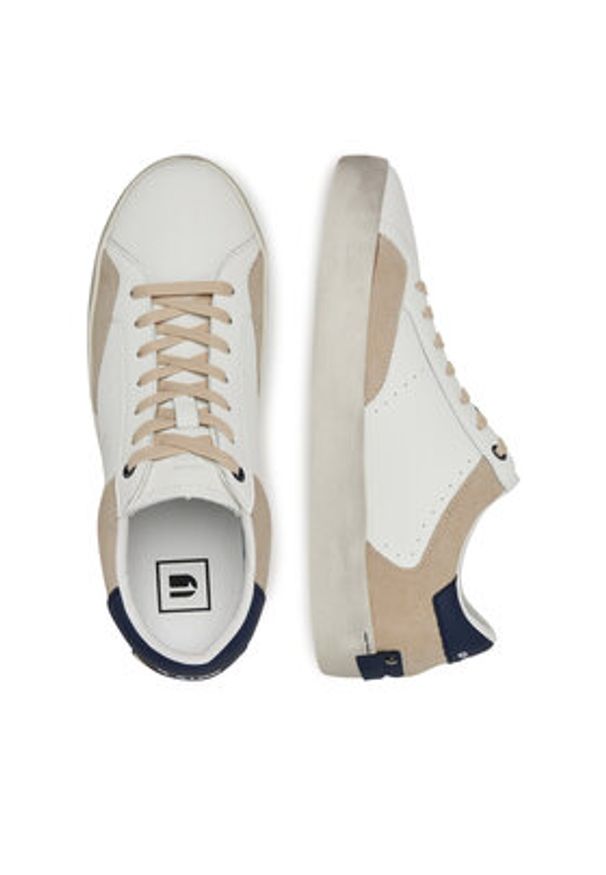 G-Star RAW - G-Star Raw Sneakersy CADEN-01-WE Biały. Kolor: biały. Materiał: skóra