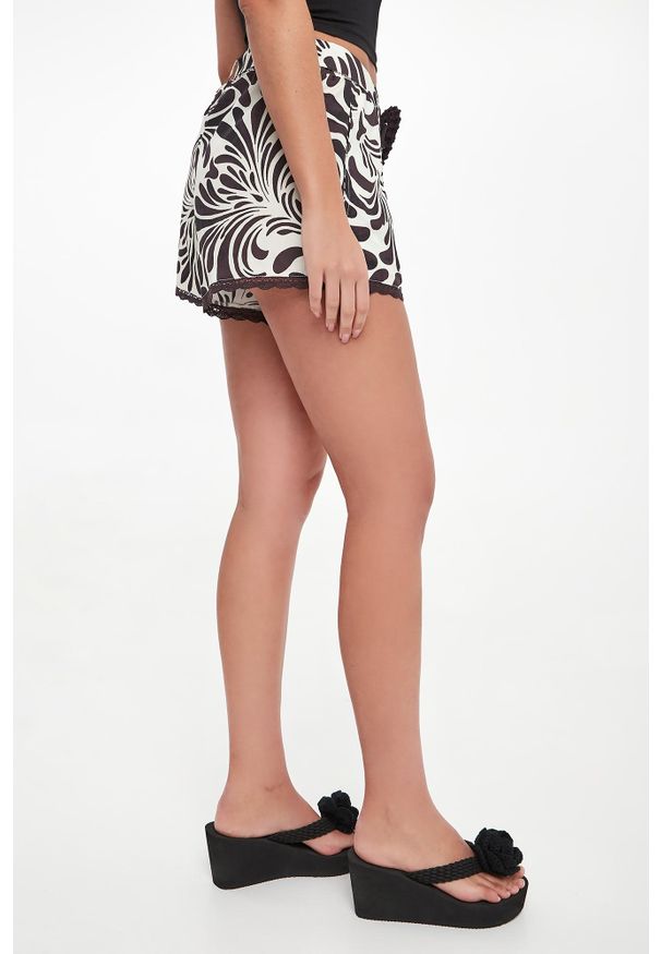 Twinset U&B - Spodenki damskie ze wzorem TWINSET U&B