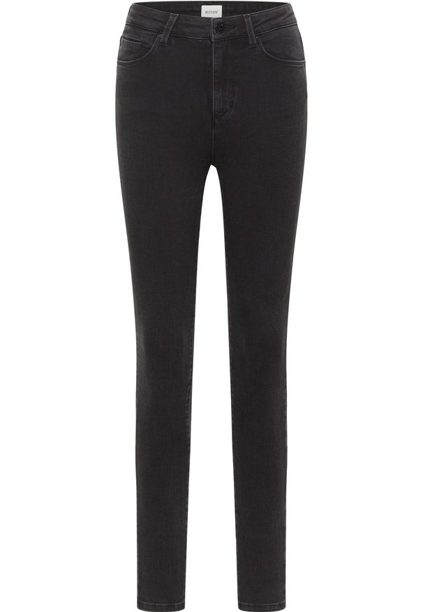 Damskie Spodnie jeansowe Mustang Style Georgia Super Skinny Denim Black 1015553 4000 802