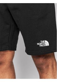 The North Face Szorty sportowe Stand NF0A3S4E Czarny Regular Fit. Kolor: czarny. Materiał: bawełna. Styl: sportowy