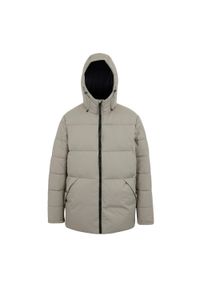 Regatta - Męska Ocieplana Kurtka Marshdrave. Kolor: żółty, brązowy, czarny, wielokolorowy. Materiał: puch. Sport: turystyka piesza #1