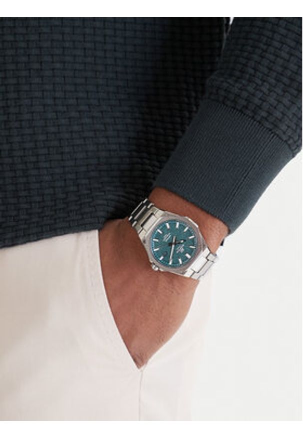 Casio Zegarek Edifice Sapphire EFR-S108DE-3AVUEF Srebrny. Kolor: srebrny