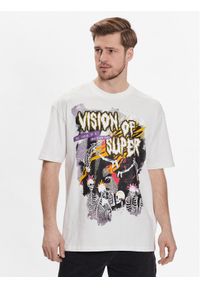 Vision Of Super T-Shirt VS00550 Biały Regular Fit. Kolor: biały. Materiał: bawełna