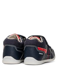Geox - Sneakersy dziecięce granatowe GEOX B Elthan Boy B251PA 05410 C4075. Kolor: niebieski. Materiał: materiał. Sport: bieganie #4