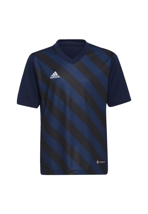 Adidas - Entrada 22 Graphic Jersey. Kolor: wielokolorowy, niebieski, czarny. Materiał: jersey