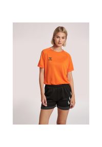 Damski jersey Hummel Lead. Kolor: pomarańczowy, żółty, wielokolorowy. Materiał: jersey