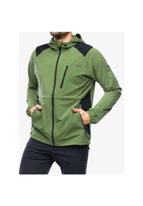 columbia - Bluza z kapturem męska Columbia Triple Canyon Hooded Jacket. Typ kołnierza: kaptur. Kolor: zielony. Sport: turystyka piesza