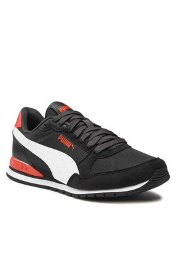 Puma Sneakersy ST Runner v3 Mesh Jr 385510 21 Czarny. Kolor: czarny. Materiał: skóra