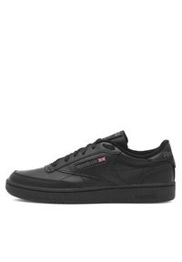 Reebok Sneakersy Club C AR0454 Czarny. Kolor: czarny. Materiał: skóra. Model: Reebok Club #6