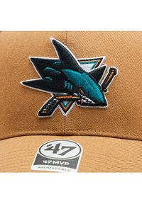 47 Brand Czapka z daszkiem NHL San Jose Sharks '47 MVP SNAPBACK H-MVPSP22WBP-QL Brązowy. Kolor: brązowy. Materiał: materiał #2