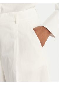 Weekend Max Mara Spodnie materiałowe Bellico 2615131072 Biały Regular Fit. Kolor: biały. Materiał: bawełna #4