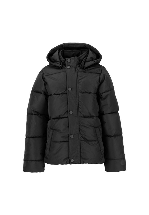 ZigZag - Dziecięca kurtka puchowa Zigzag Lusano. Kolor: czarny. Materiał: puch. Sezon: zima. Styl: sportowy