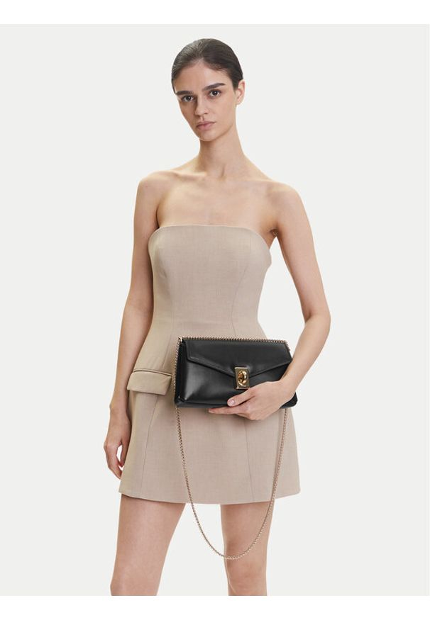 Furla Torebka Meridiana WB01517 BX3227 O6000 Czarny. Kolor: czarny. Materiał: skórzane